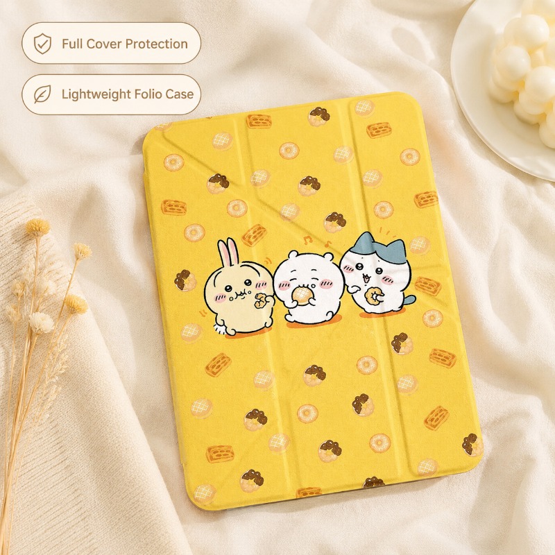 Tablet Accessories Case - غطاء حماية لجهاز آيباد بتصميم أنمي