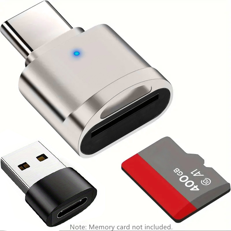 Microsd Card Tablet - قارئ بطاقات USB C عدد 2