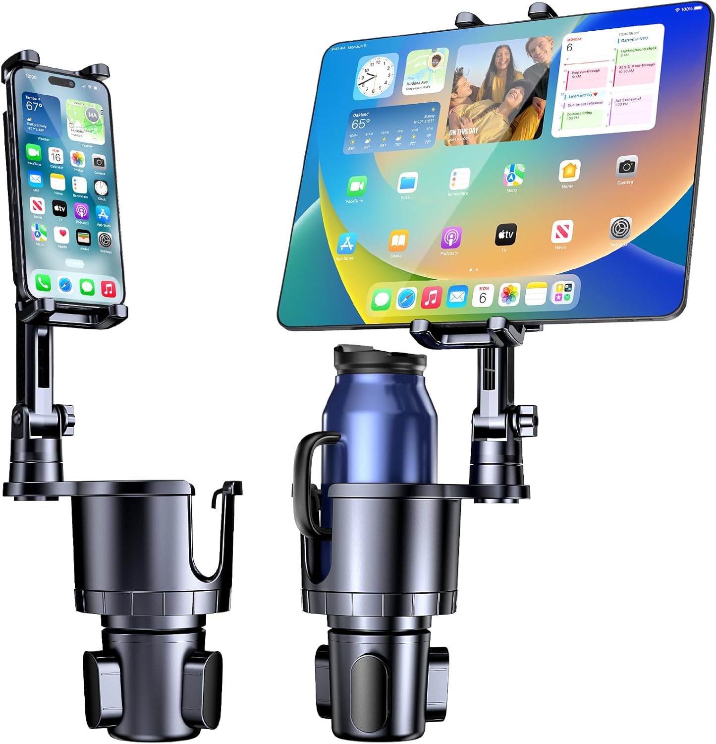 Tablet Accessories Must Have - حامل هاتف وجهاز لوحي للسيارة، حامل