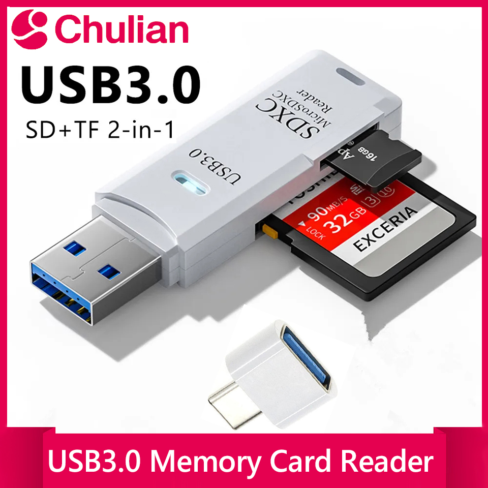 Microsd Card Tablet - قارئ بطاقات USB 3.0/2.0 عالي السرعة