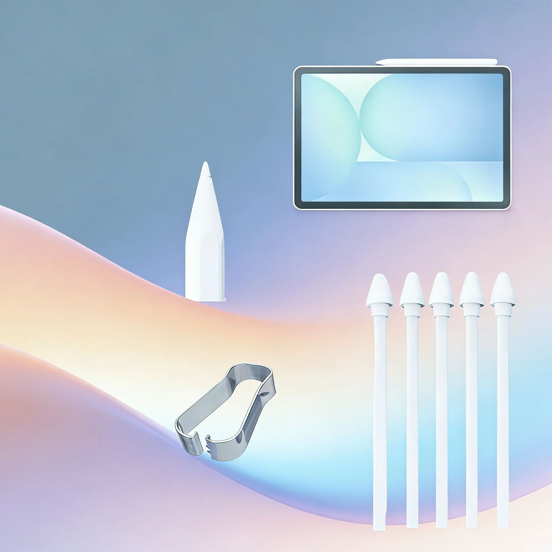 Tablet Stylus Accessories - رؤوس أقلام ستايلس بديلة لجهاز سامسونج