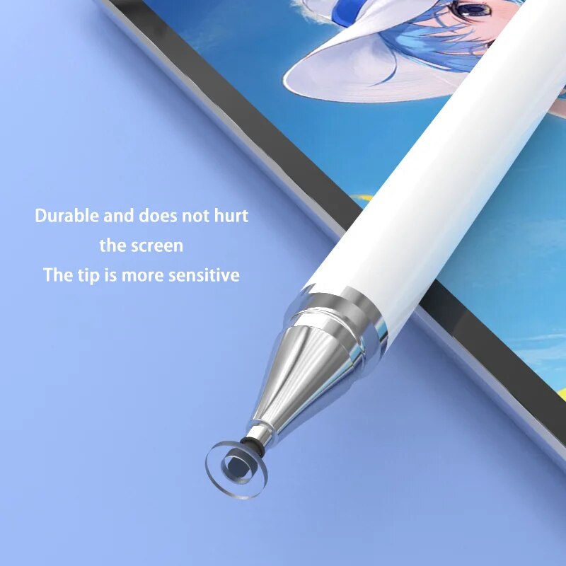 قلم ستايلوس عالمي 2 في 1 للآيب - مراجعة Tablet Stylus Accessories وسعره