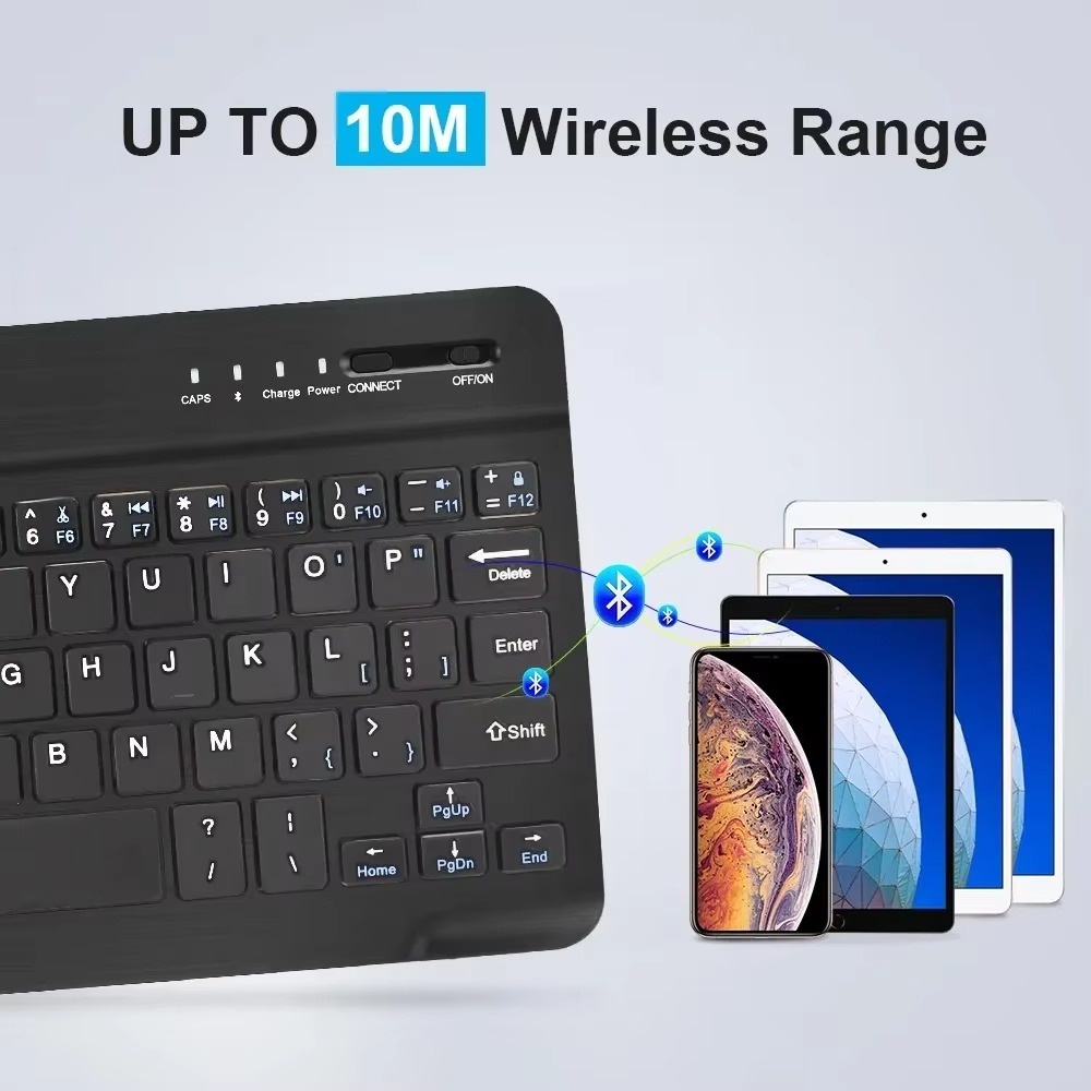 7/10 بوصة بلوتوث لوحة المفاتيح - مراجعة Doogee Tablet Accessories وسعره