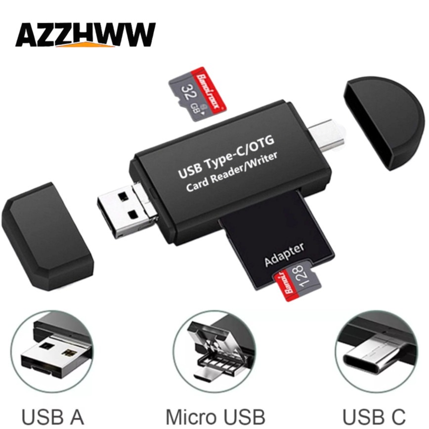 قارئ بطاقات الذاكرة OTG 5 في 1 - مراجعة Microsd Card Tablet وسعره