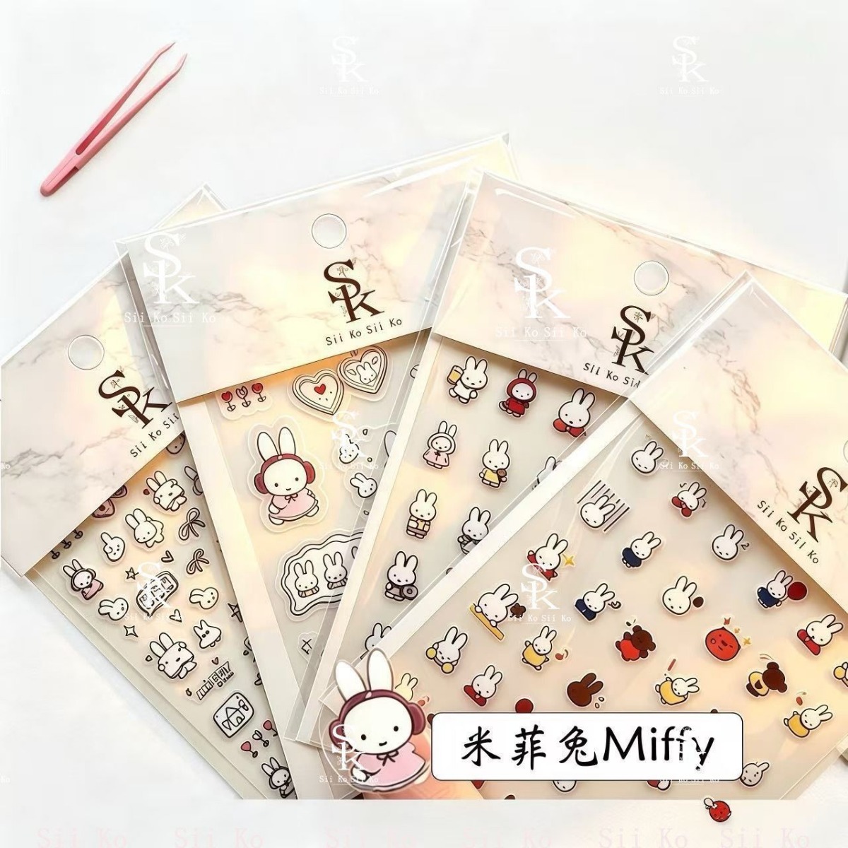 ملصقات أظافر أرنب ميفي، رسومات - مراجعة Tablet Accessories Case وسعره