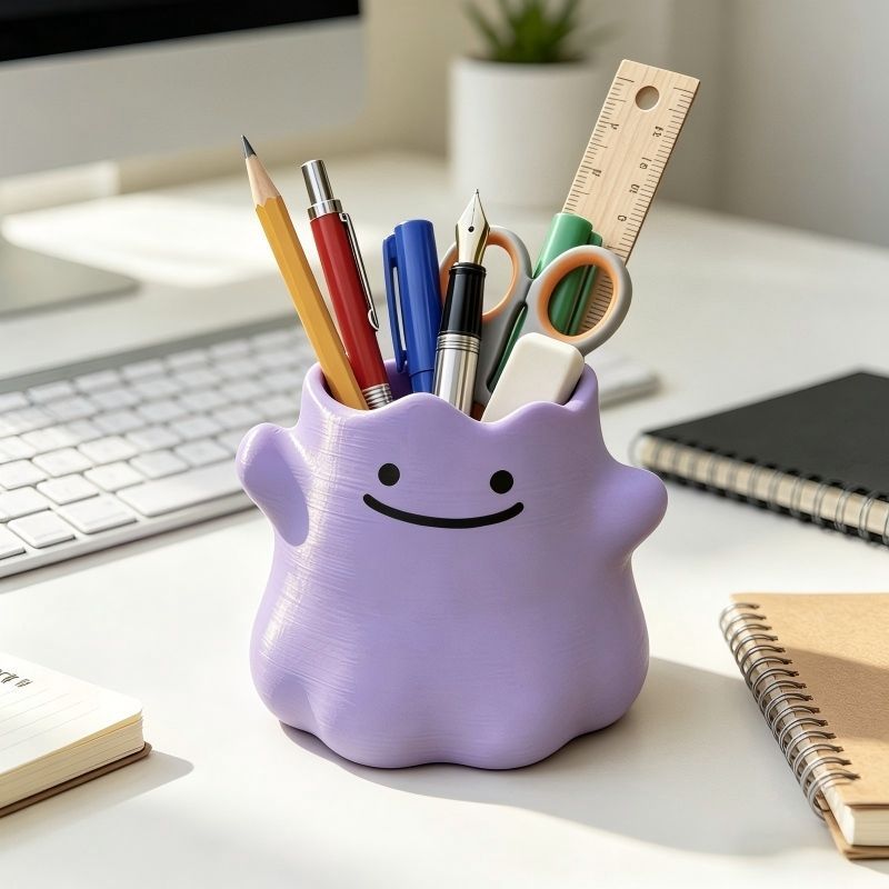 حامل أقلام على شكل شخصية كرتون - مراجعة Case With Pencil Holder وسعره