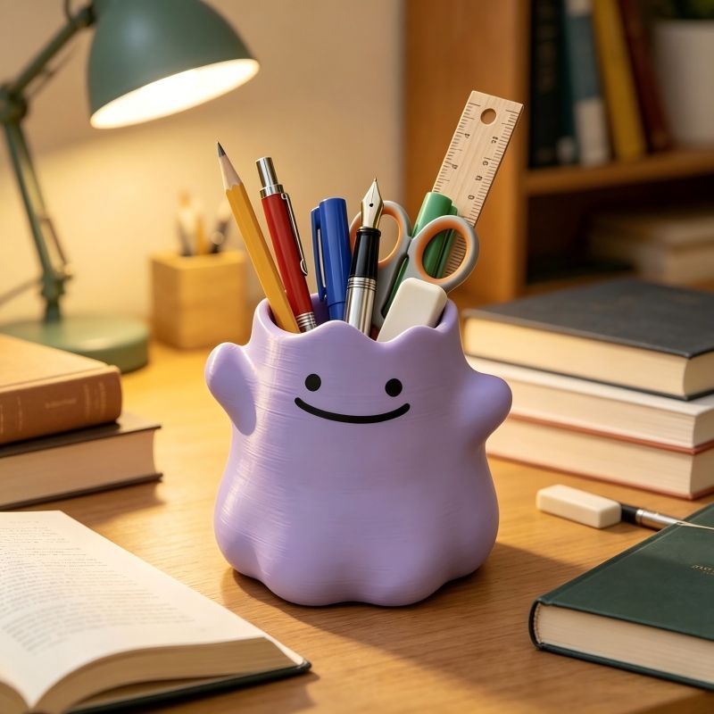 حامل أقلام على شكل شخصية كرتون - مراجعة Case With Pencil Holder وسعره