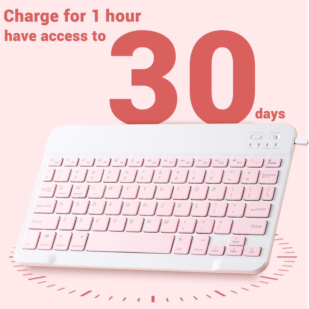 لوحة مفاتيح بلوتوث لاسلكية صغي - مراجعة Doogee Tablet Accessories وسعره