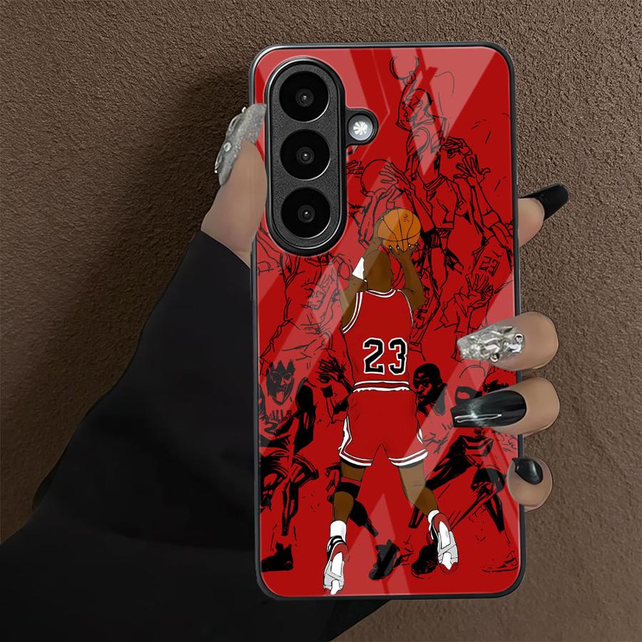 جراب هاتف زجاجي بتصميم نجم كرة - مراجعة Samsung Galaxy A55 وسعره