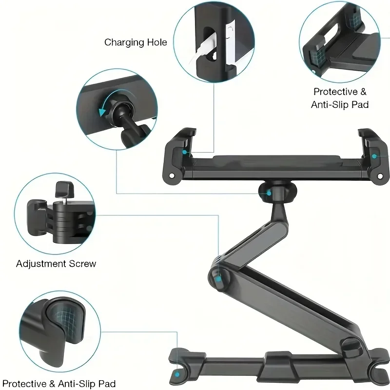 حامل هاتف قابل للطي للسيارة وح - مراجعة Tablet Accessories Must Have وسعره