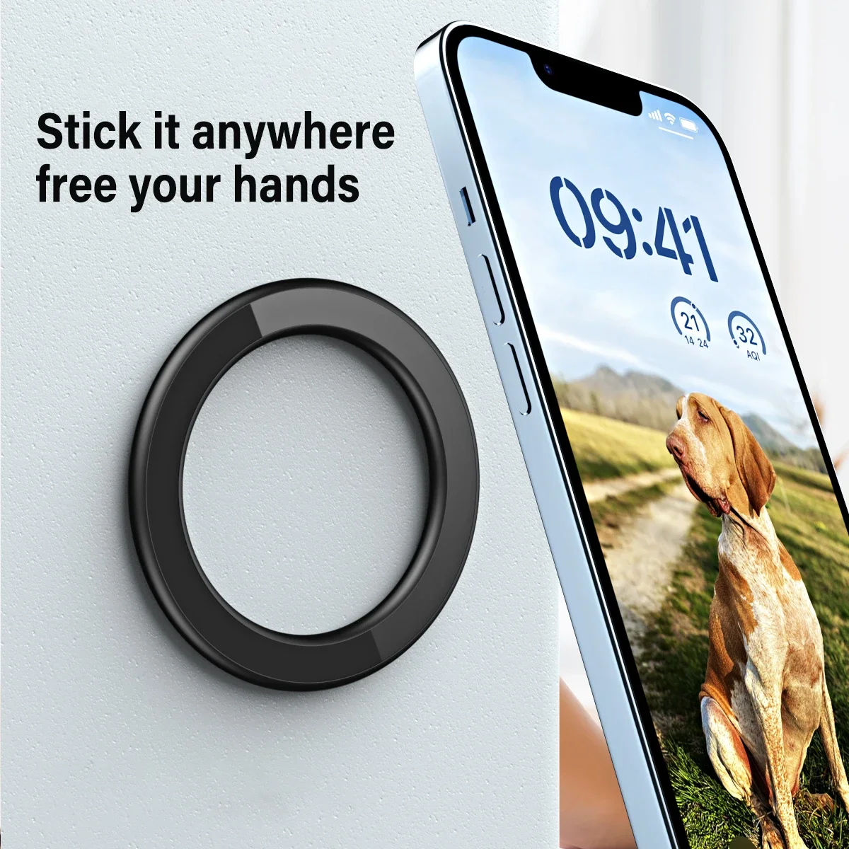 حامل حلقي مغناطيسي لاصق قوي مت - مراجعة Tablet Accessories Must Have وسعره