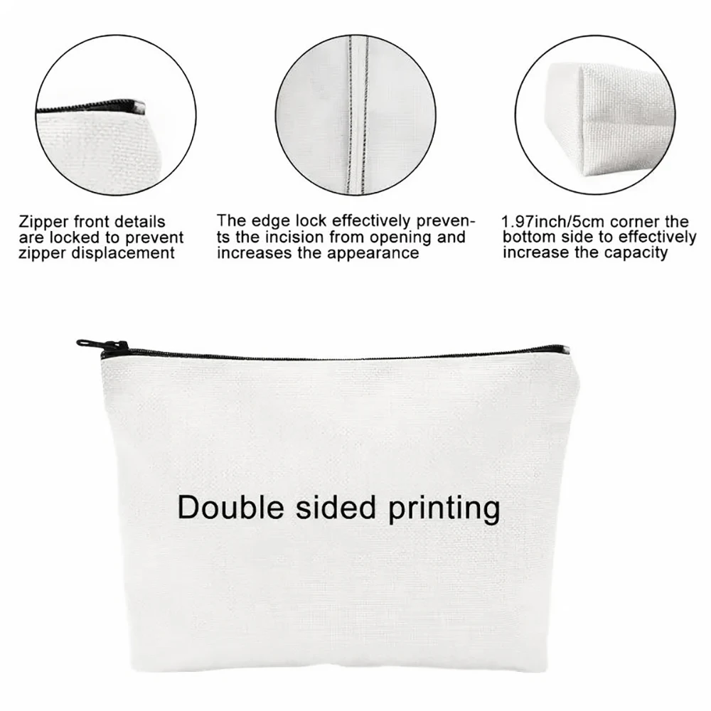 أكياس ماكياج أنيقة خمر سستة إغ - مراجعة Case With Pencil Holder وسعره