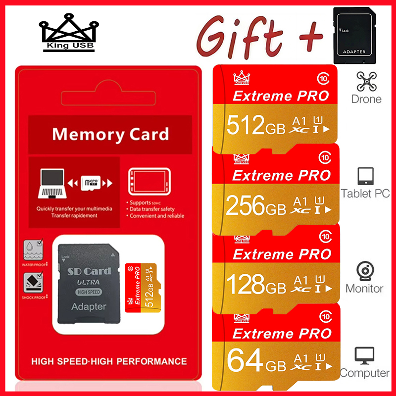 بطاقة ذاكرة مايكرو TF/SD جديدة - مراجعة Microsd Card Tablet وسعره