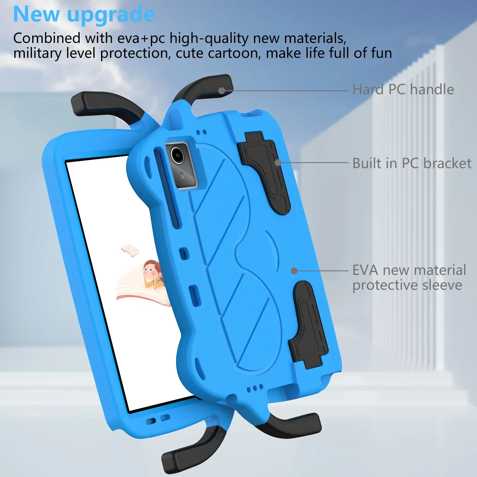 حافظة أطفال لطيفة على شكل رسوم - مراجعة Onn Tablet Accessories وسعره