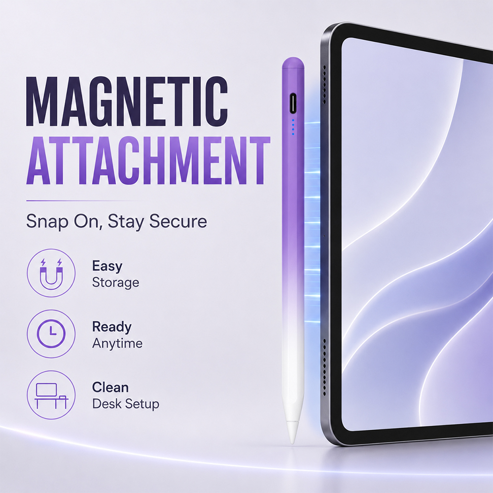 قلم ستايلس نشط عالمي مع ملحق م - مراجعة Tablet Stylus Accessories وسعره