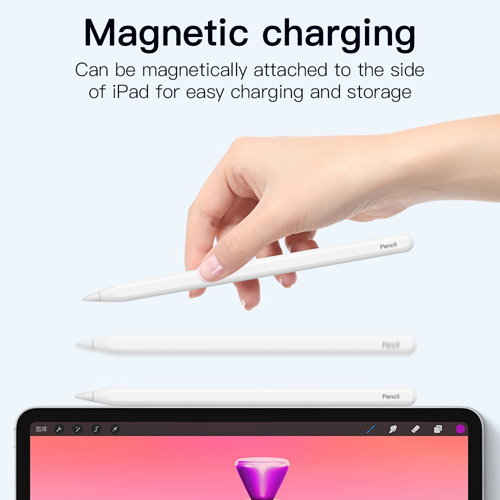 قلم ستايلس مغناطيسي للشحن مع خ - مراجعة Tablet Pencil Accessories وسعره