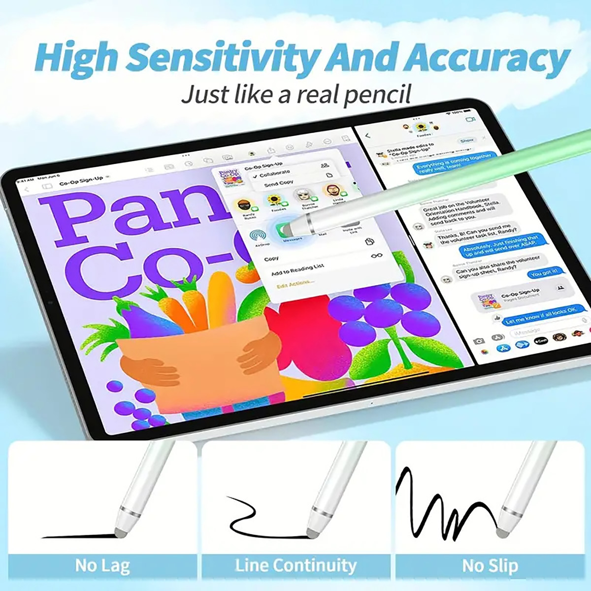 قلم لمس (عبوة واحدة)، مناسب لل - مراجعة Tablet Pencil Accessories وسعره