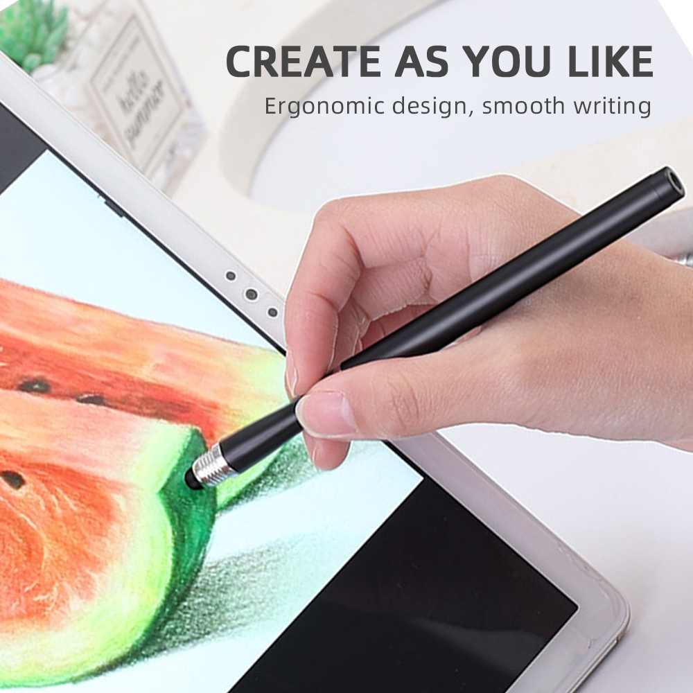2in1 قلم ستايلس عالمي للرسم ال - مراجعة Tablet Pencil Accessories وسعره
