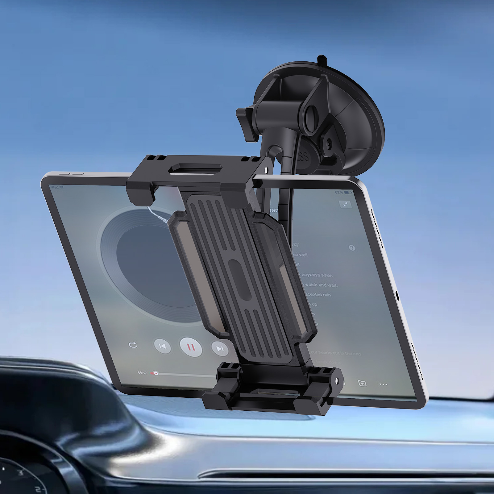 حامل أجهزة لوحية عالمي للسيارة - مراجعة Tablet Accessories Must Have وسعره