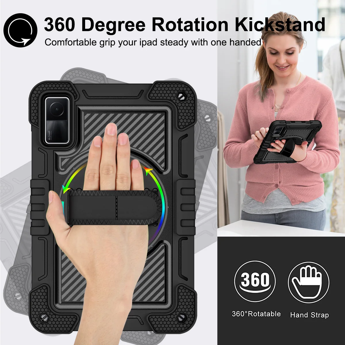 غطاء حماية لجهاز شاومي ريدمي ب - مراجعة Redmi Tablet Accessories وسعره