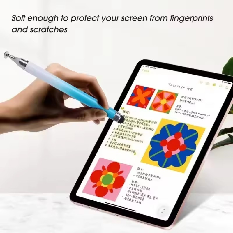 قلم ستايلس عالمي 2 في 1 للأجهز - مراجعة Tablet Stylus Accessories وسعره